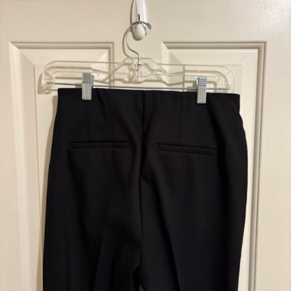 LOFT High-Waist Kick Crop Black Pants EUC - Picture 4 of 8